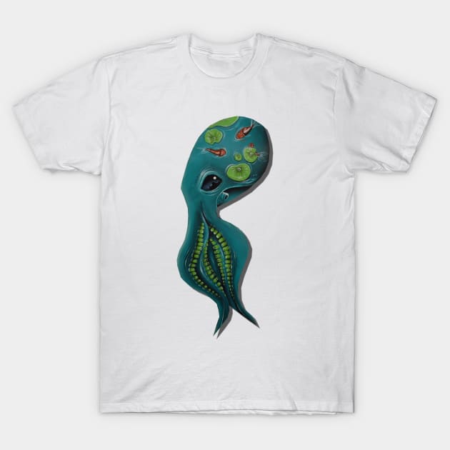 blueoctopus T-Shirt by Artelies202